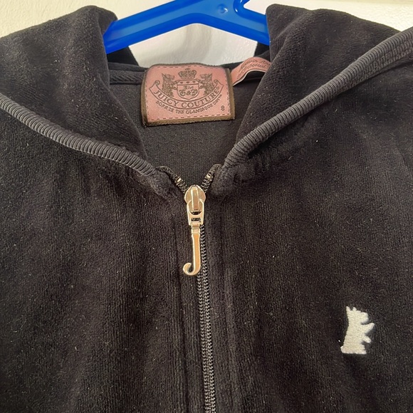 Juicy Couture Kids Velour Hoodie - Picture 2 of 8